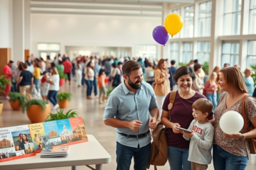 A diverse group of Christians gathering in fellowship and worship.