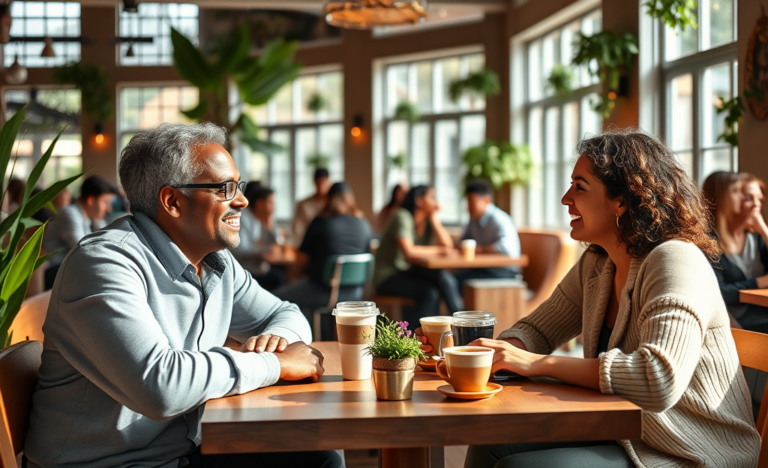 A couple enjoying a meaningful moment together, representing the journey of Christian dating and connection.