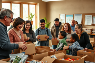 Meeting Christian people in community service and events.