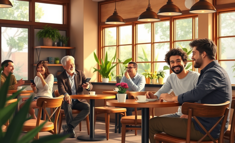 A couple connecting over shared faith in a serene setting.