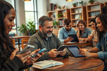 A collage of popular Christian apps enhancing spiritual growth.