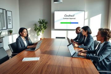 Imagen representativa de la aprobación rápida a través de contratos electrónicos.