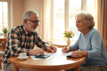 Imagen representativa de préstamos para personas mayores, resaltando la facilidad y beneficios de obtener apoyo financiero.