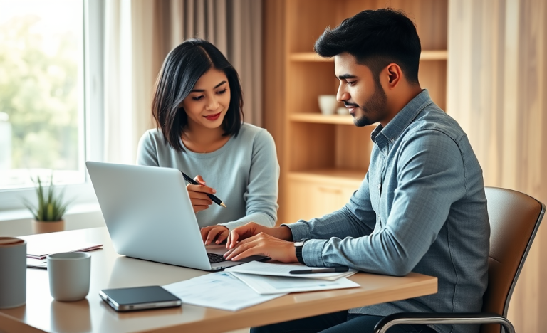 Imagen representativa de un préstamo simple y rápido sin papeles.