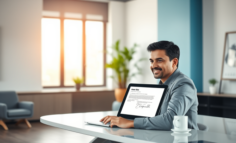 Imagen representativa de dinero inmediato con firma digital