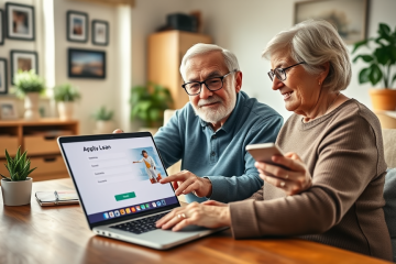 Préstamo para adultos mayores en línea con pocos clics.