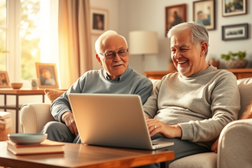 Préstamo para ancianos, acceso fácil y confiable en línea.