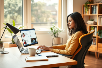 Infografía sobre formas de ganar dinero fácil desde casa, incluyendo encuestas y freelancing.