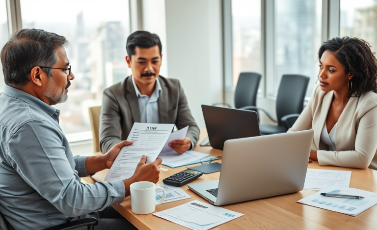 Imagen ilustrativa sobre cómo solicitar un préstamo con ITIN a través de Camino Financial