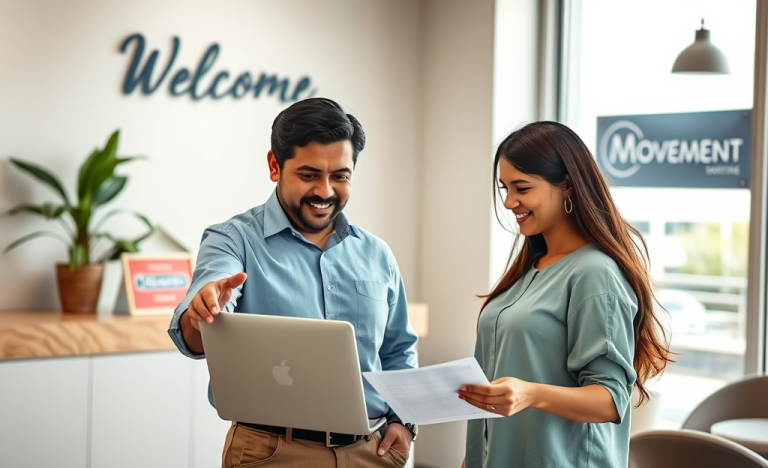 Ilustración sobre el préstamo para hispanos en Movement Mortgage, destacando el apoyo y los recursos disponibles.