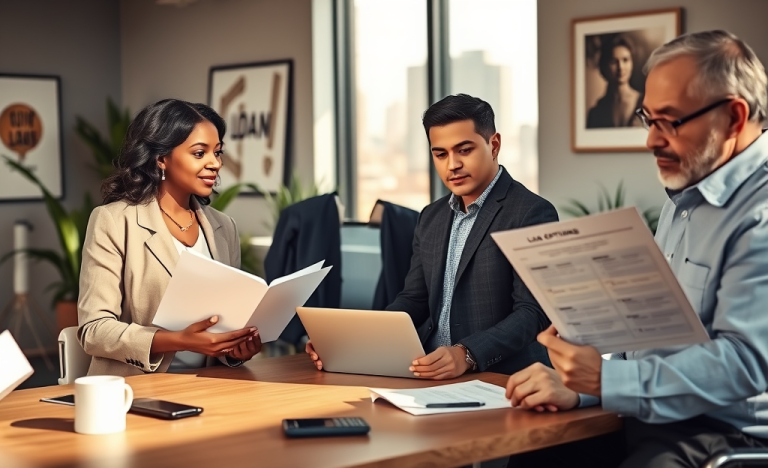 Imagen que ilustra cómo solicitar un préstamo empresarial o personal a través de Lendistry.