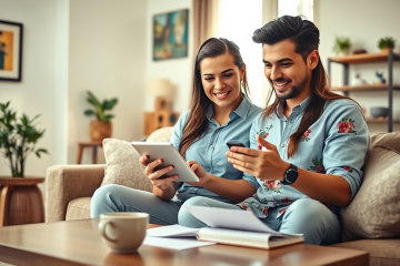 Imagen sobre la solicitud de préstamos para latinos a través de New American Funding.