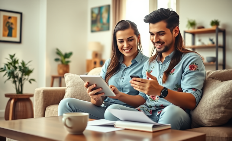 Imagen sobre la solicitud de préstamos para latinos a través de New American Funding.