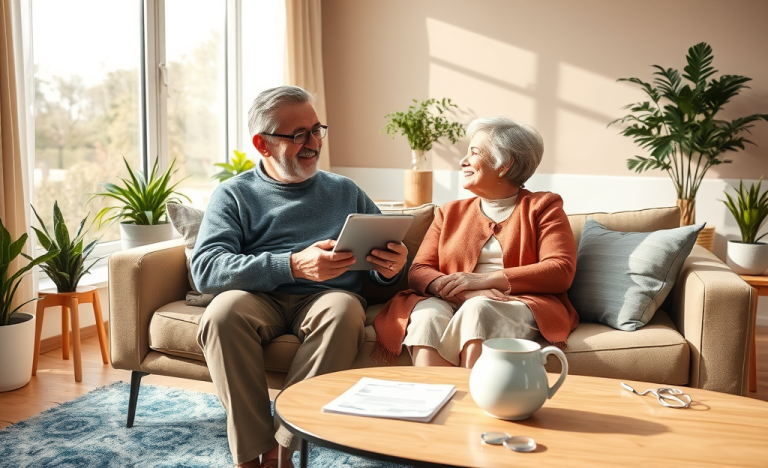 Banner informativo sobre Préstamo Personal NetCredit para Ancianos.