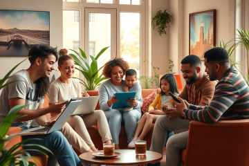 Imagen representativa de plataformas cristianas que ayudan a conectar personas de fe y fomentar la comunidad.